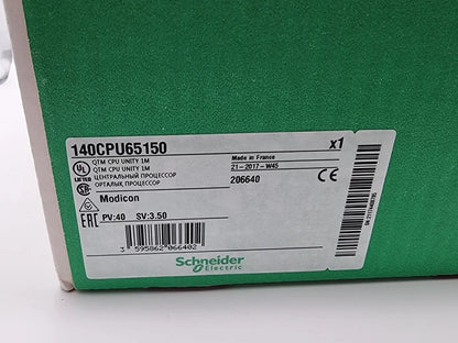 Schneider Electric 140CPU65150 Prozessor Quantum 65150 sealed packaging label