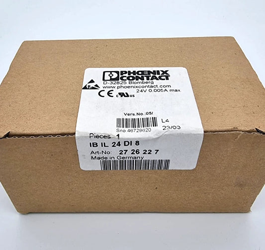 Phoenix Contact 2726227 IB IL 24 DI 8 Digitalmodul | sealed in original packaging
