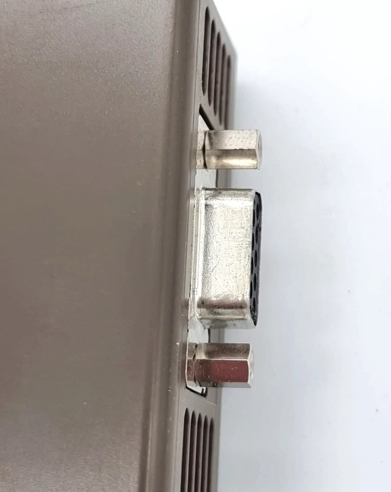 Close-up of Kuhnke 680.440.01 V.24 RS232 Interface Module | 32553 showing connection port