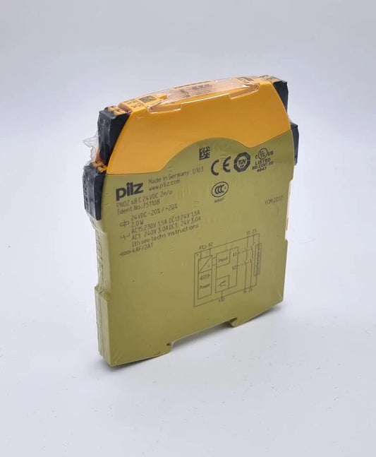 Pilz 751108 PNOZ s8 C Kontakterweiterung 24VDC 2 n/o | sealed, new in original packaging and unopened
