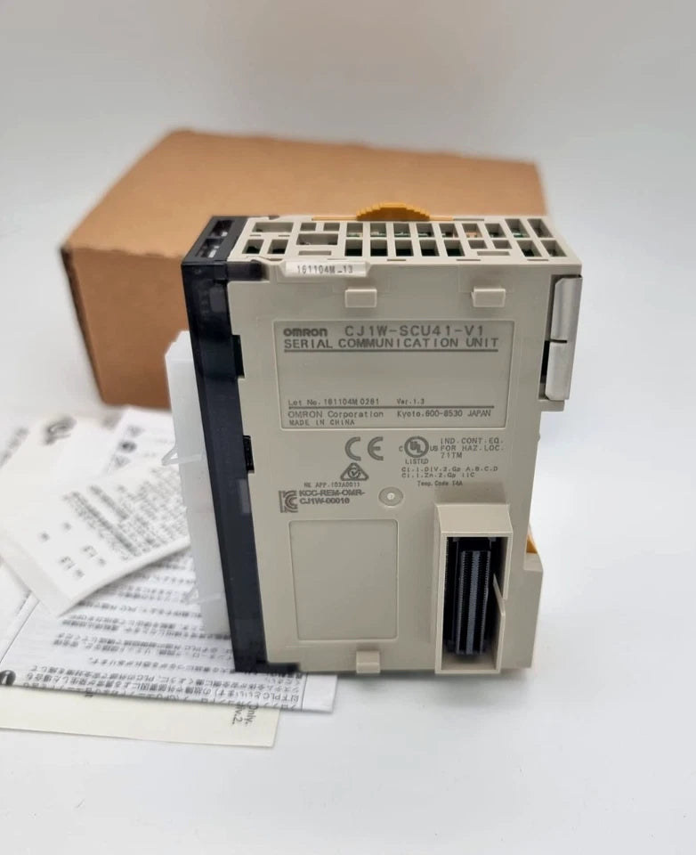 Omron CJ1W-SCU41-V1 Serial Communications Unit 2x RS-422A/485 RS-232C