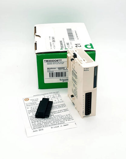 Schneider Electric 399596 TM2DDO8TT output module M238, 8 outputs 24 V 