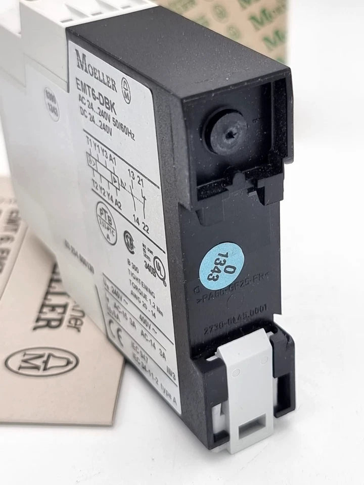 Moeller / Eaton EMT6-DBK Thermistor-Maschinenschutzgerät 24...240V AC/DC, neu und originalverpackt